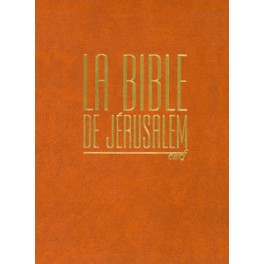 Bible Jerusalem Moyen Couv. Orangela) Bible Jerusalem Moyen Couv. Orangela)