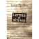 Lettres de détenus