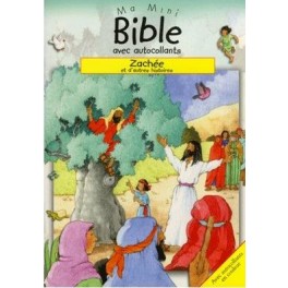 Ma Mini Bible Autocollant Zachée Ma Mini Bible Autocollant Zachée