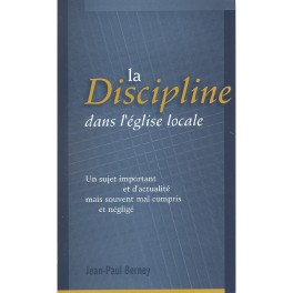 Discipline Dans Eglise Local Discipline Dans Eglise Local