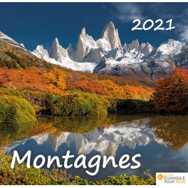 Montagnes Calendrier 2020