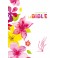 Bible, Version du Semeur 2015, textile rigide fleurs, tranche blanche [Relié]