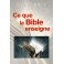 Ce que la Bible enseigne 