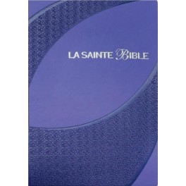 La sainte Bible, version Segond 1910 Couverture souple violette, onglets Relié