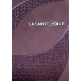 La sainte Bible, version Segond 1910 Couverture souple brun, onglets Relié