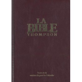 Bible La Colombe Thompson Onglets