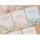 Carte simple Félicitations Coeurs en toile - Matthieu 5.12