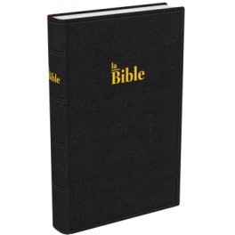 Bible Darby format standard, rigide noir