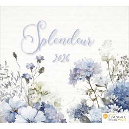 Calendrier Splendeur 2025 
