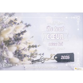 Calendrier De tout coeur avec toi 2025