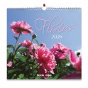 Bouquets roses Calendrier 2026