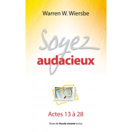 Soyez N°9 Audacieux Actes 13 À 28