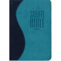 Bible Esaïe 55 Pu Duo Bleu-Nuit/Turquoise