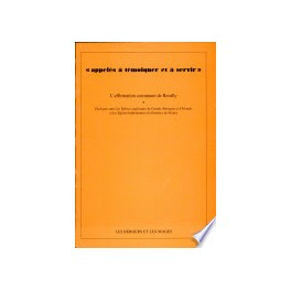 Appelés À Témoigner Et À Servir Appelés À Témoigner Et À Servir