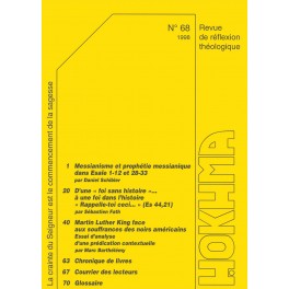 Hokhma N° 68 Hokhma N° 68