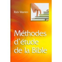 Methodes D Etude De La Bible Relié