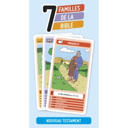 Jeu des 7 familles de la Bible (cartes)