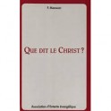 Que dit le Christ ?