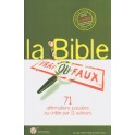 Bible Vrai Ou Faux 71 Affirmations